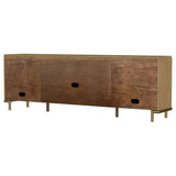 Arini Rattan Cane 2-door TV Stand Media Console