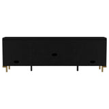 Arini Rattan Cane 2-door TV Stand Media Console