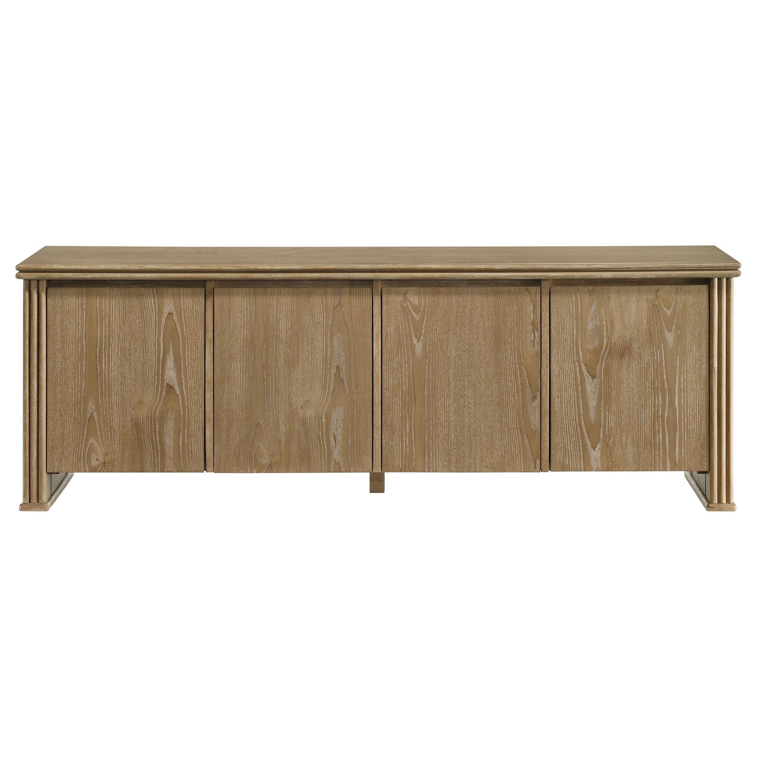 Adina 70-inch TV Stand Media Console Distressed Light Brown