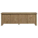 Adina 70-inch TV Stand Media Console Distressed Light Brown