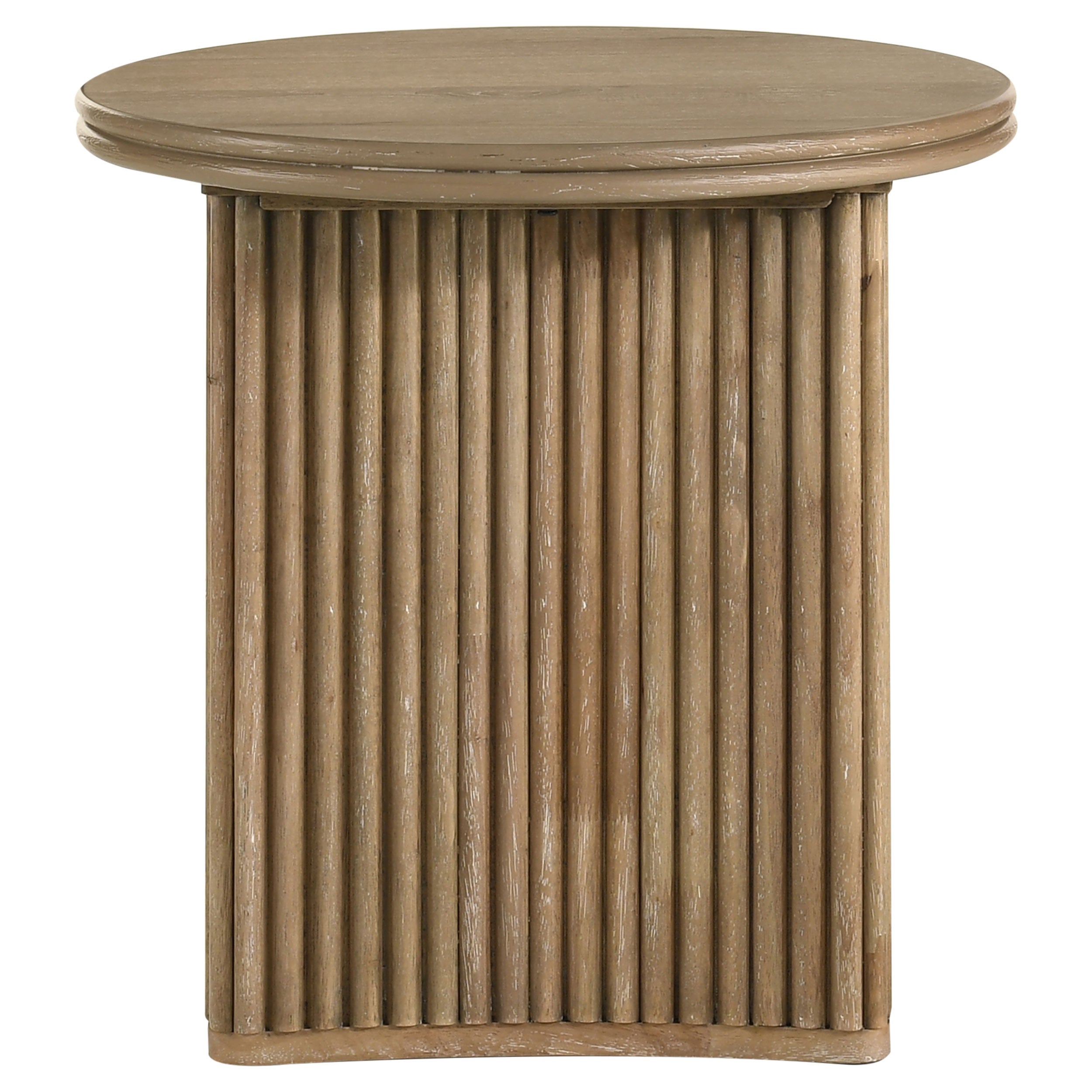 Adina Square Wood Side End Table