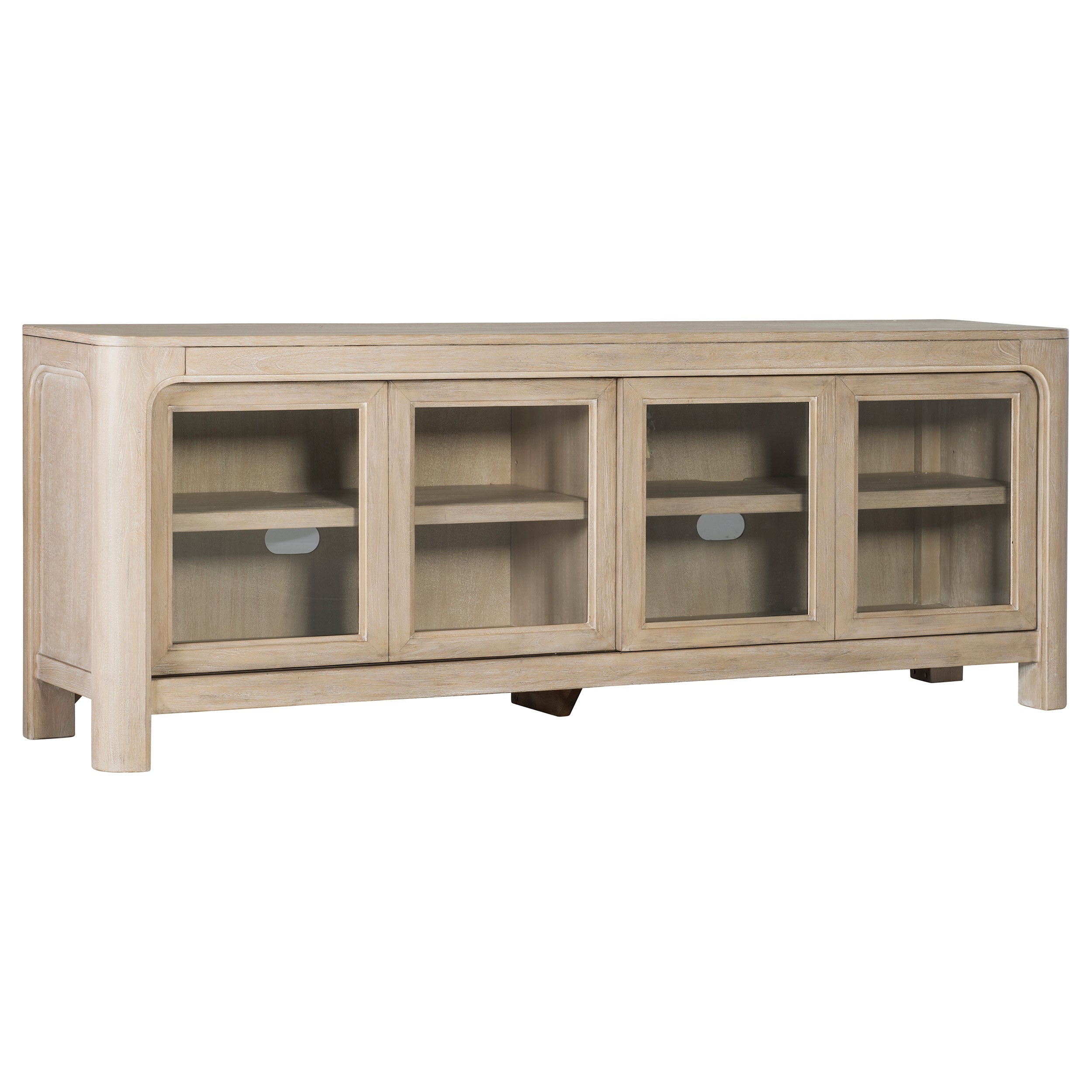 Solano 71-inch 2-door TV Stand Media Console Weathered Mango