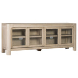 Solano 71-inch 2-door TV Stand Media Console Weathered Mango