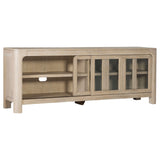 Solano 71-inch 2-door TV Stand Media Console Weathered Mango