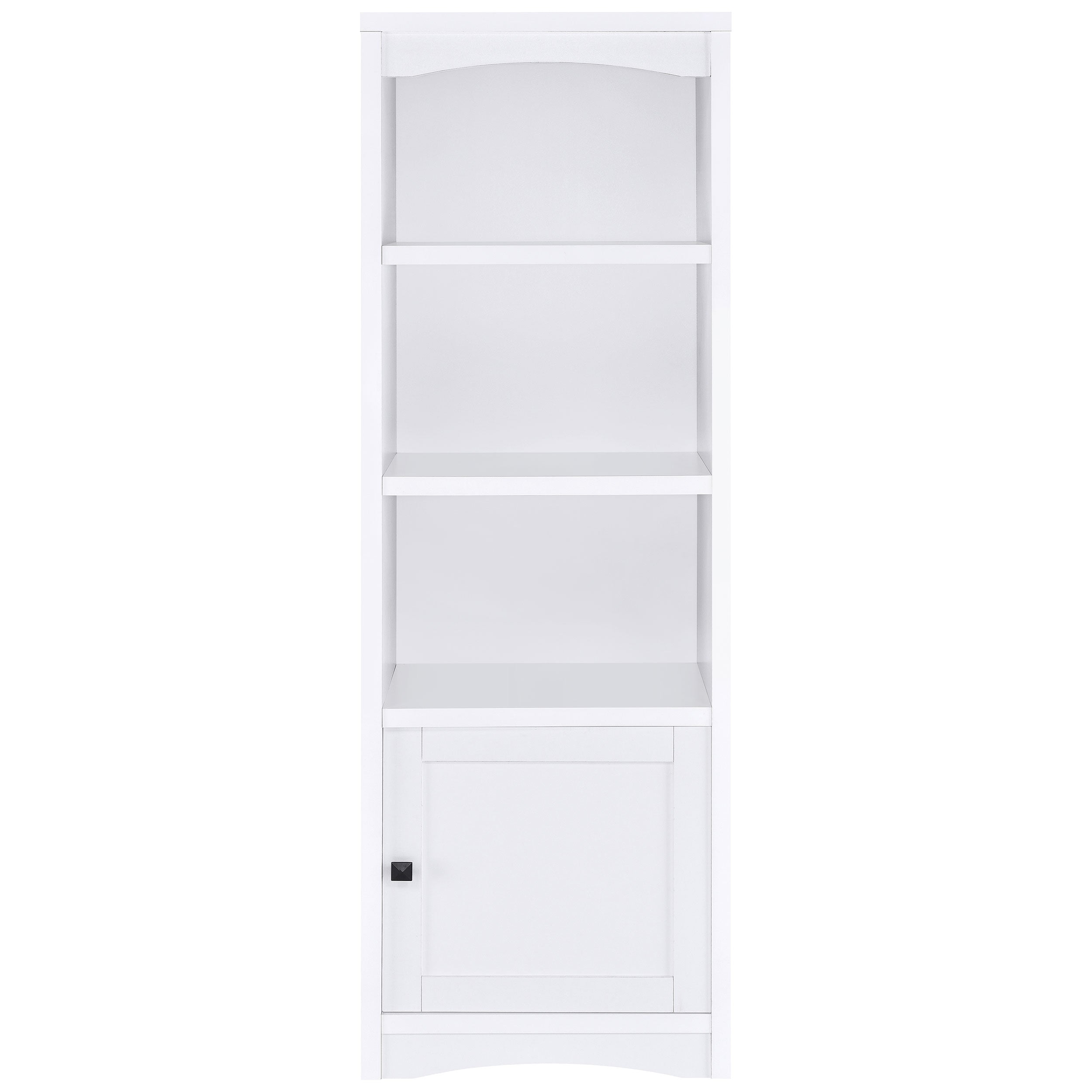 Laughlin 3-shelf Engineered Wood Media Tower