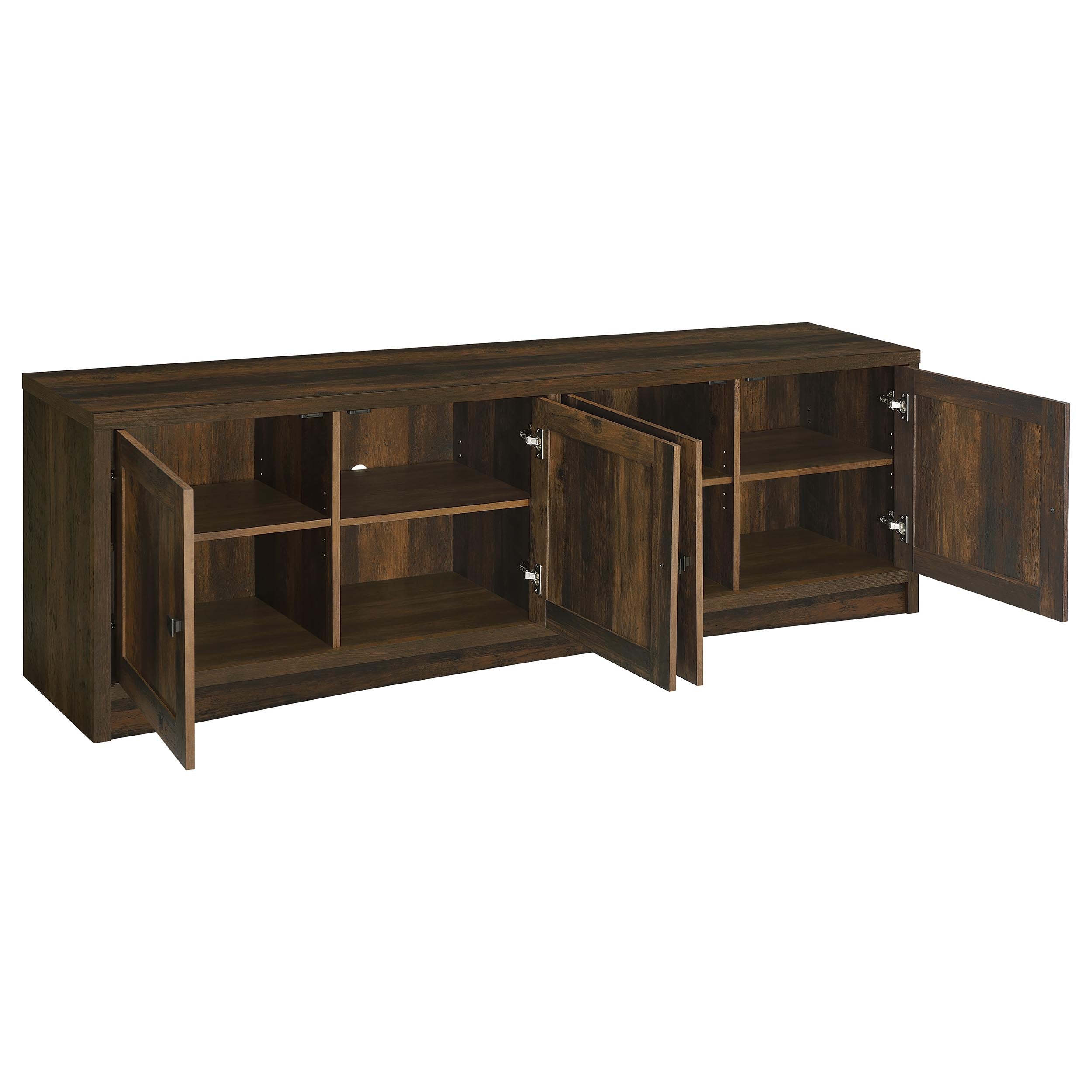 Laughlin 4-door Engineered Wood 78-inch TV Stand