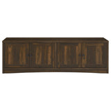 Laughlin 4-door Engineered Wood 78-inch TV Stand