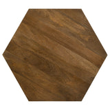 Zalika Solid Wood Coffee and End Table Set Natural