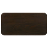 Amaro 3-piece Coffee and End Table Set Dark Brown