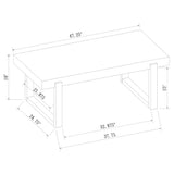 Pala Coffee and End Table Set High Gloss