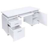 Tracy 55-inch 2-drawer Office Computer Desk