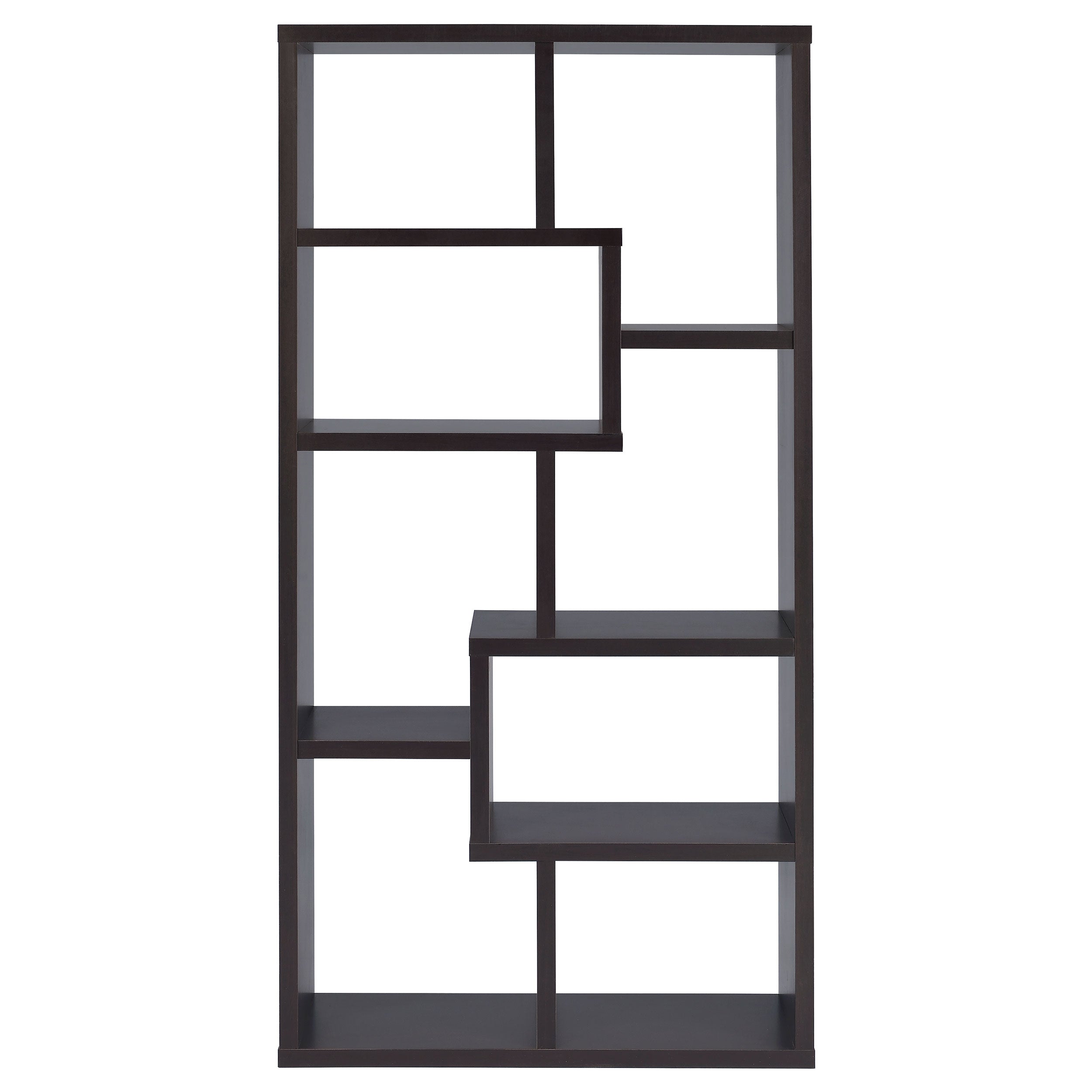 Theo 71-inch 6-shelf Bookshelf