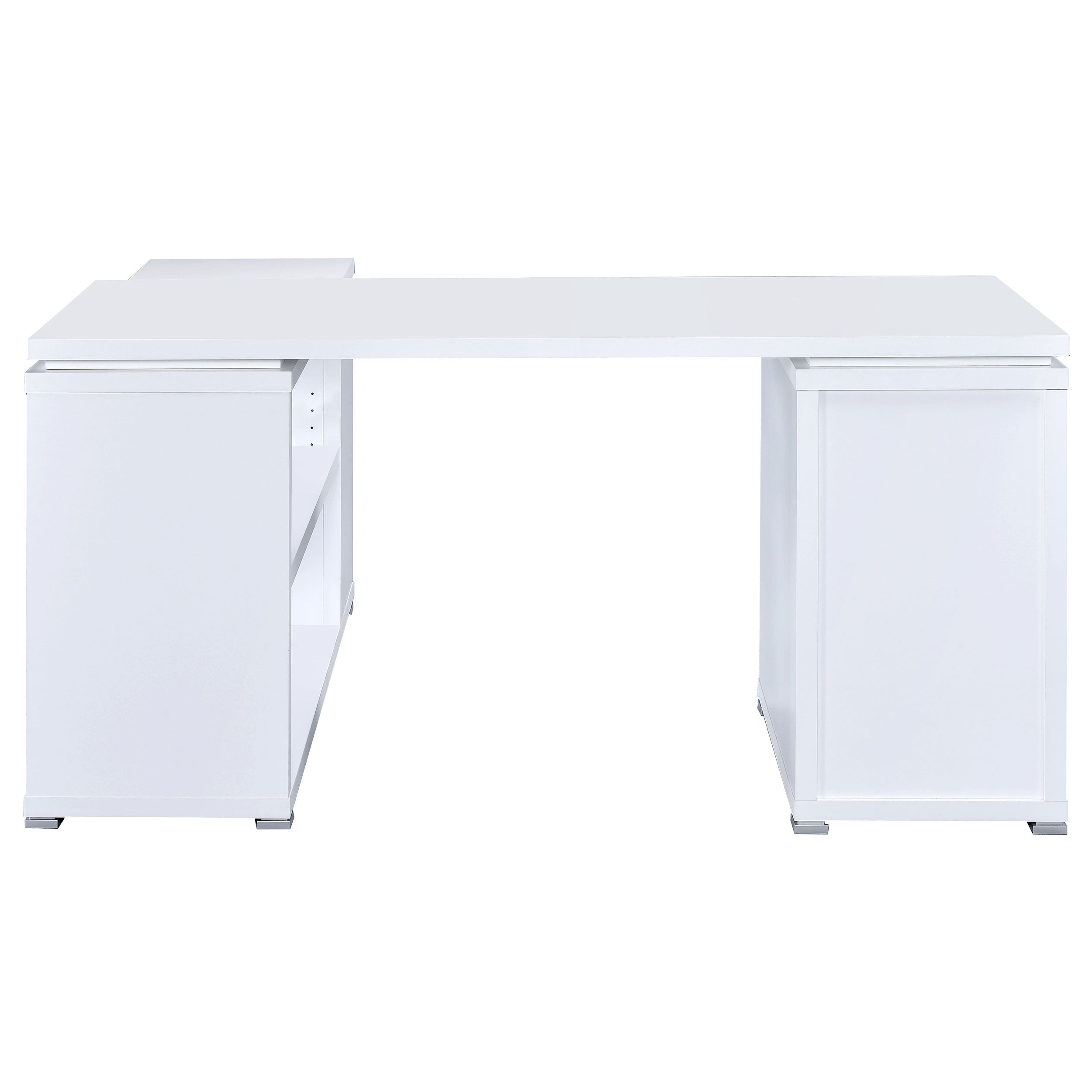Yvette 60-inch 3-drawer L-Shape Computer Desk