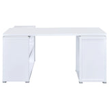Yvette 60-inch 3-drawer L-Shape Computer Desk