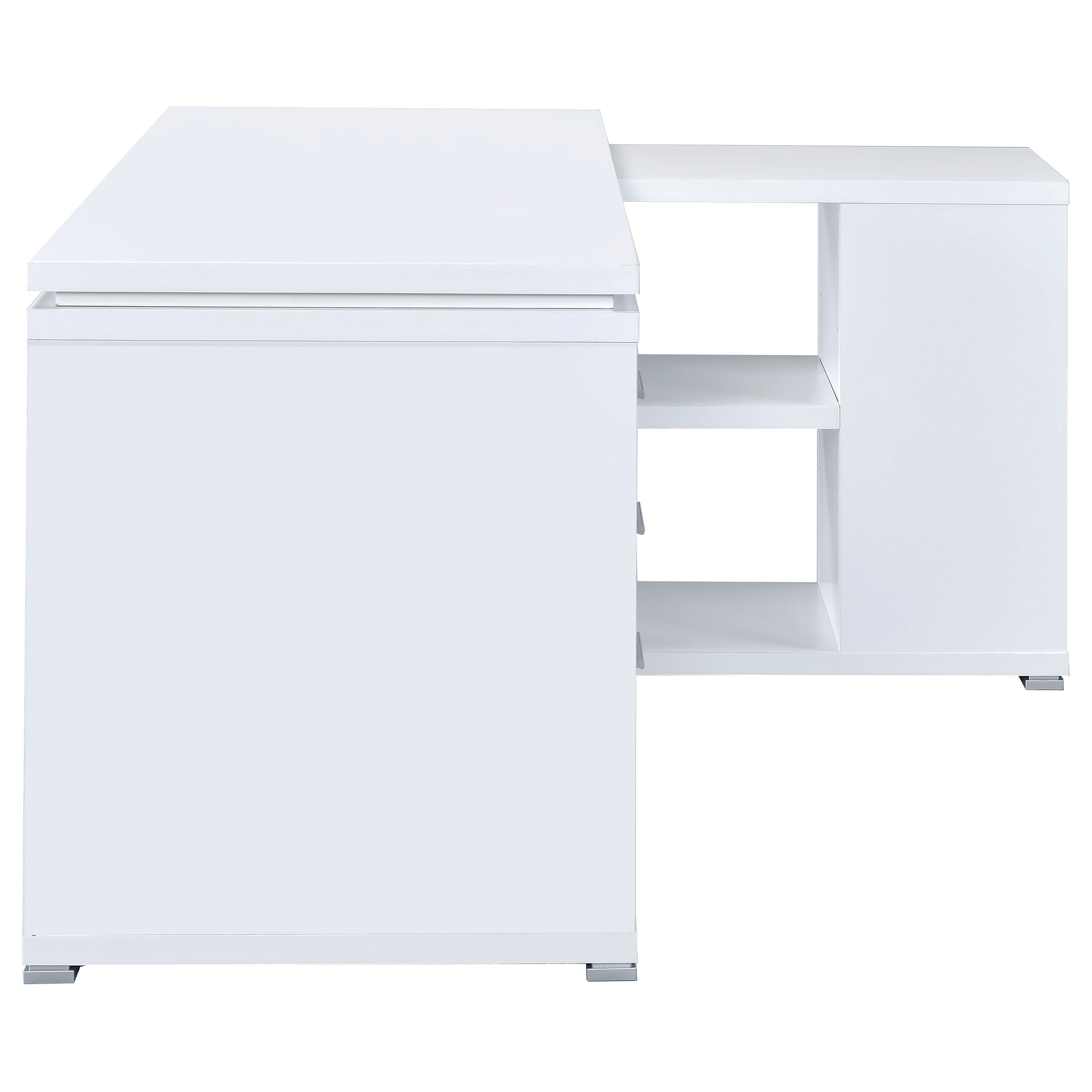 Yvette 60-inch 3-drawer L-Shape Computer Desk