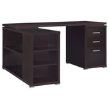 Yvette 60-inch 3-drawer L-Shape Computer Desk