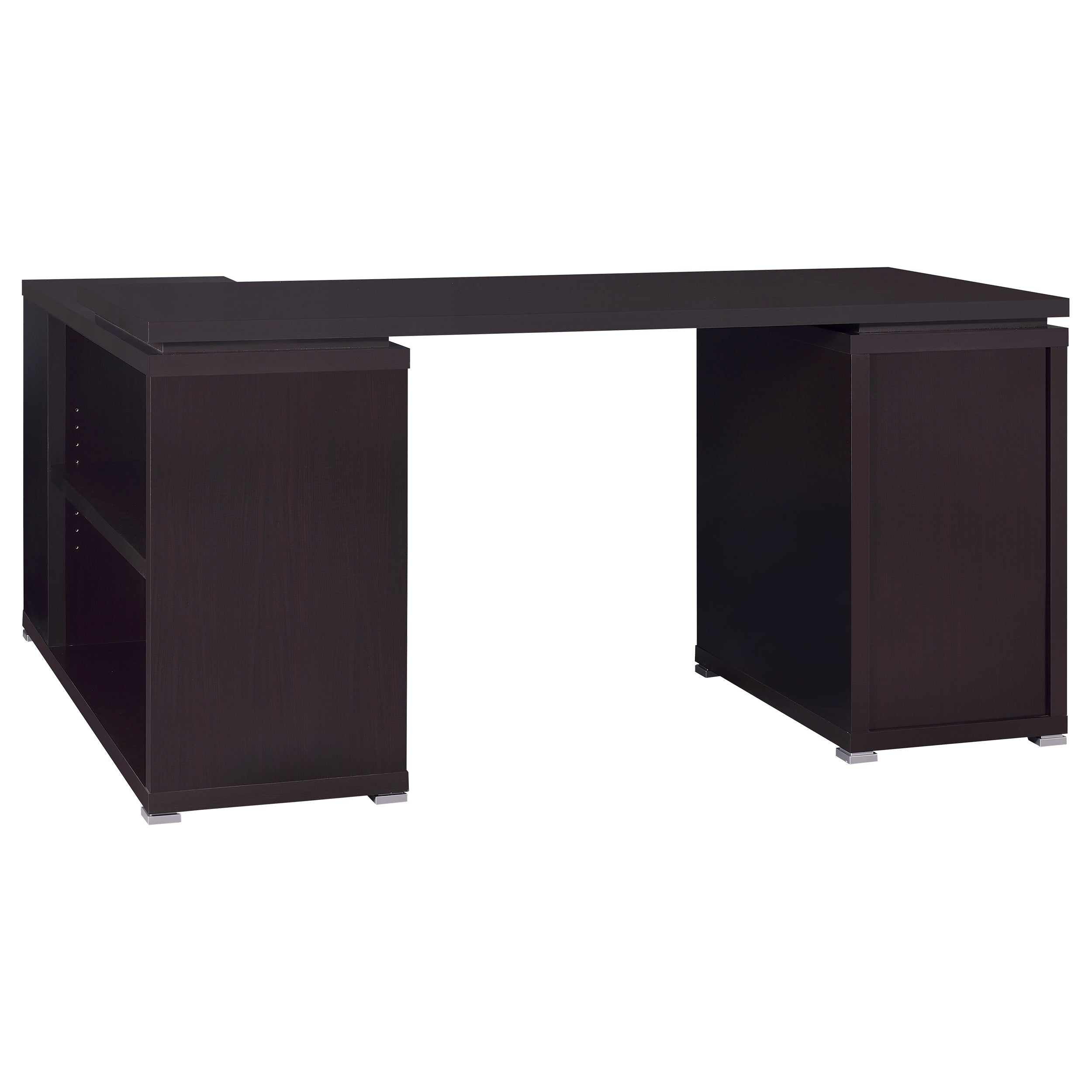 Yvette 60-inch 3-drawer L-Shape Computer Desk