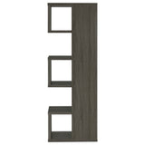 Joey 71-inch 5-shelf Bookshelf Weathered Grey