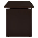 Skylar 55-inch Computer Desk with Keyboard Drawer Cappuccino