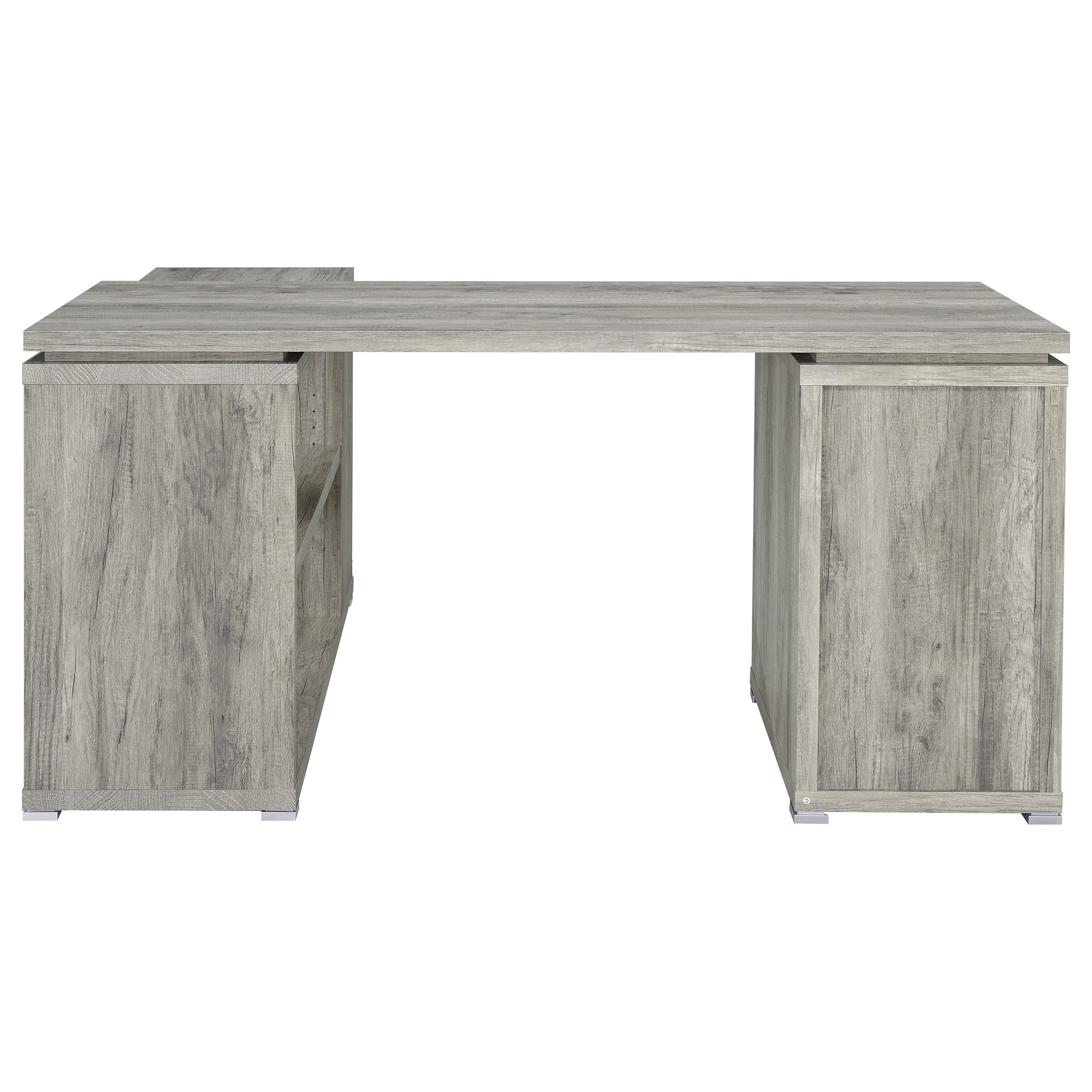 Yvette 60-inch 3-drawer L-Shape Computer Desk