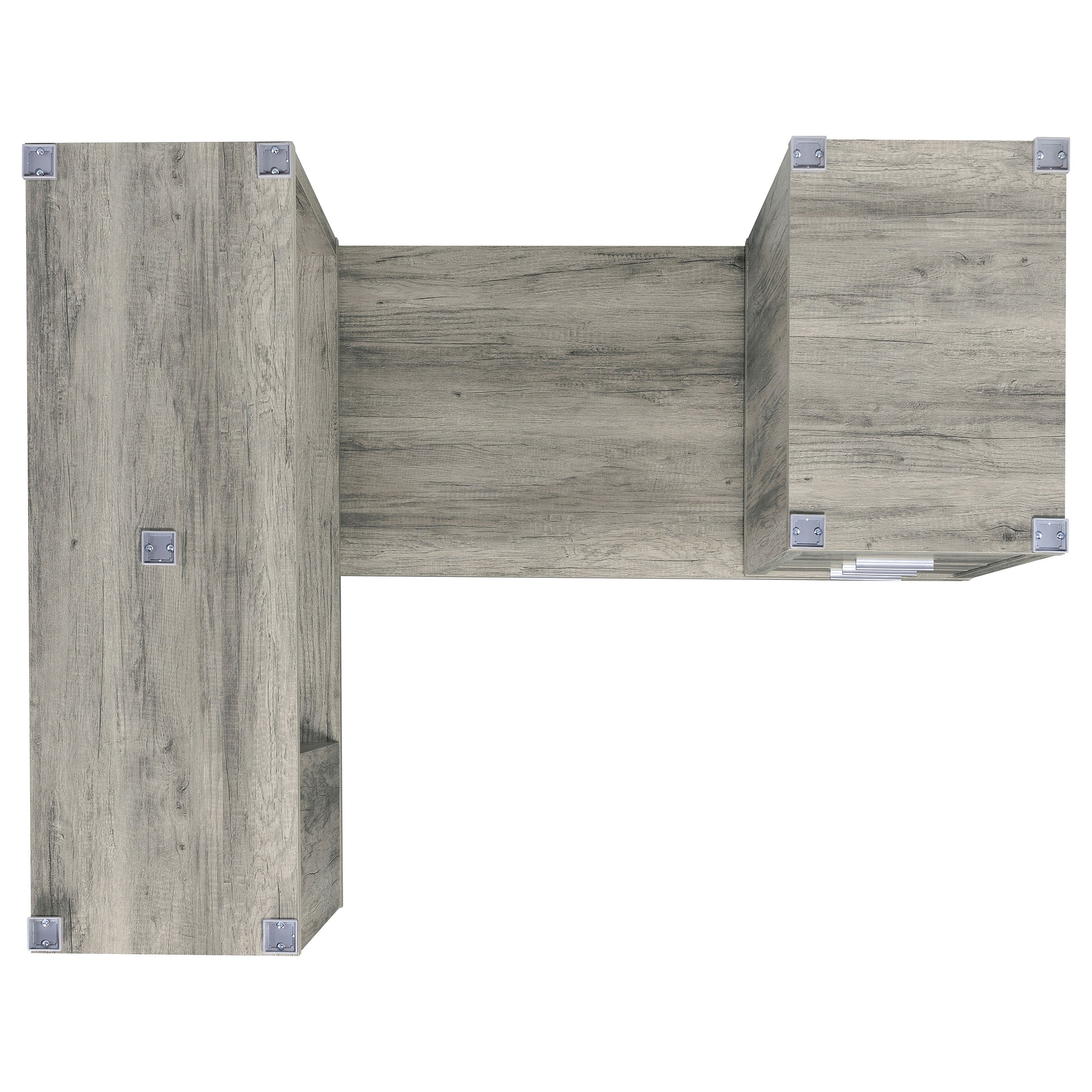 Yvette 60-inch 3-drawer L-Shape Computer Desk
