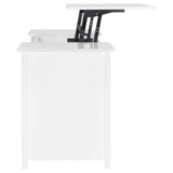 Dylan 60-inch 4-drawer Lift Top Office Desk High Gloss