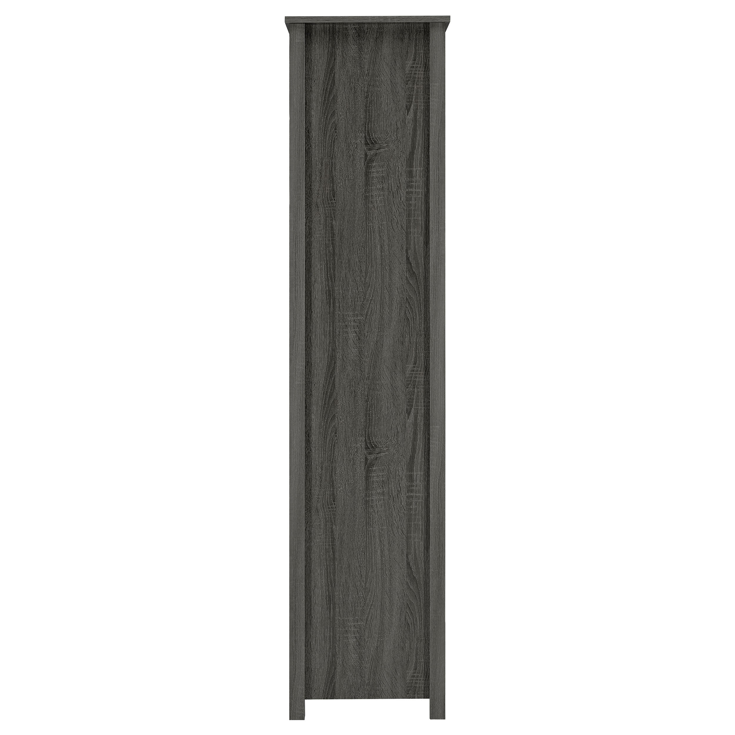 Dylan 68-inch 4-shelf Storage Bookshelf High Gloss