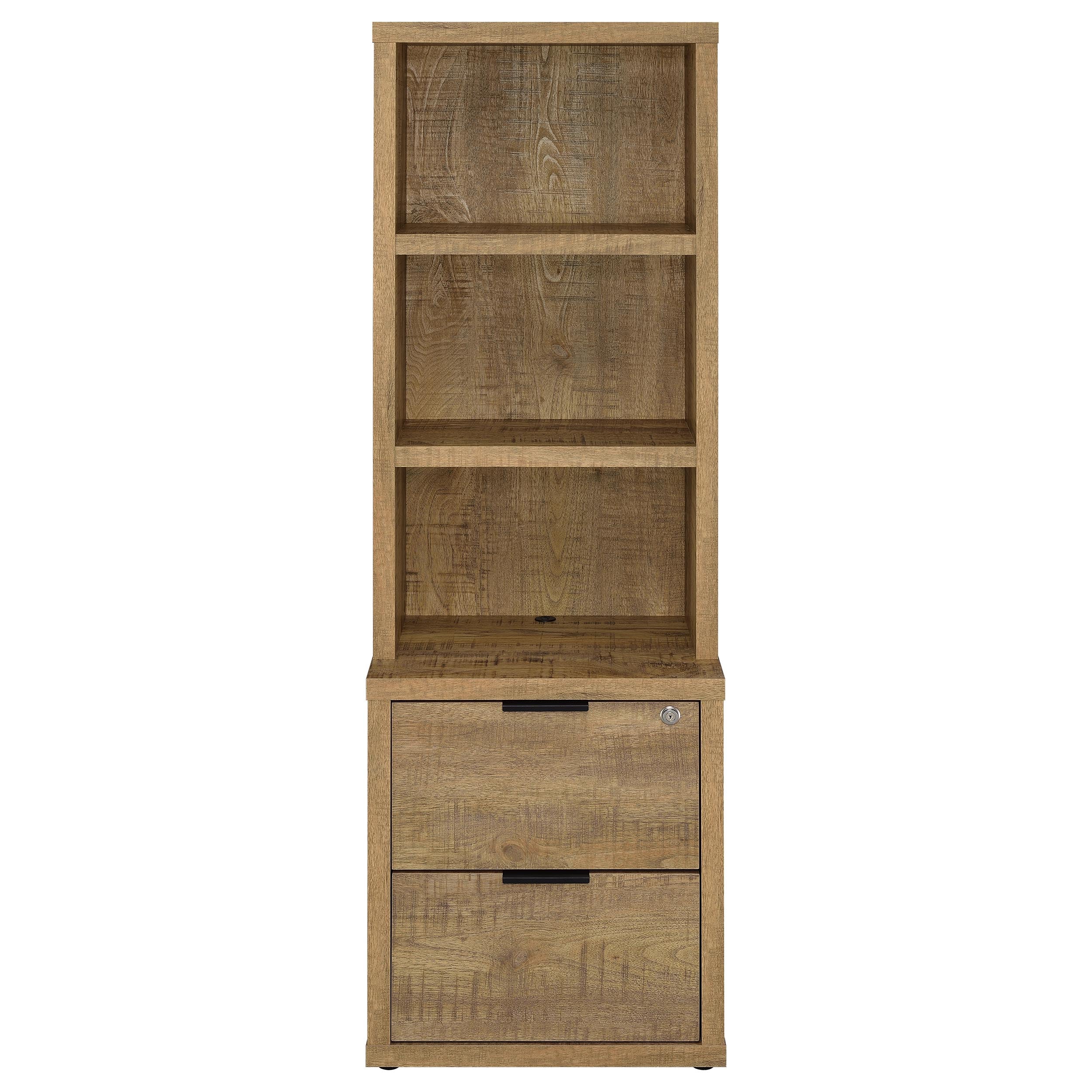 Westpark Wall Unit Bookcase Set with USB
