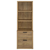 Westpark Wall Unit Bookcase Set with USB