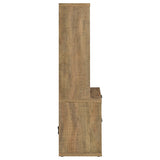 Westpark 3-shelf Bookcase USB and Lockable Drawer