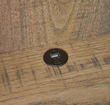 Westpark 3-shelf Bookcase USB and Lockable Drawer