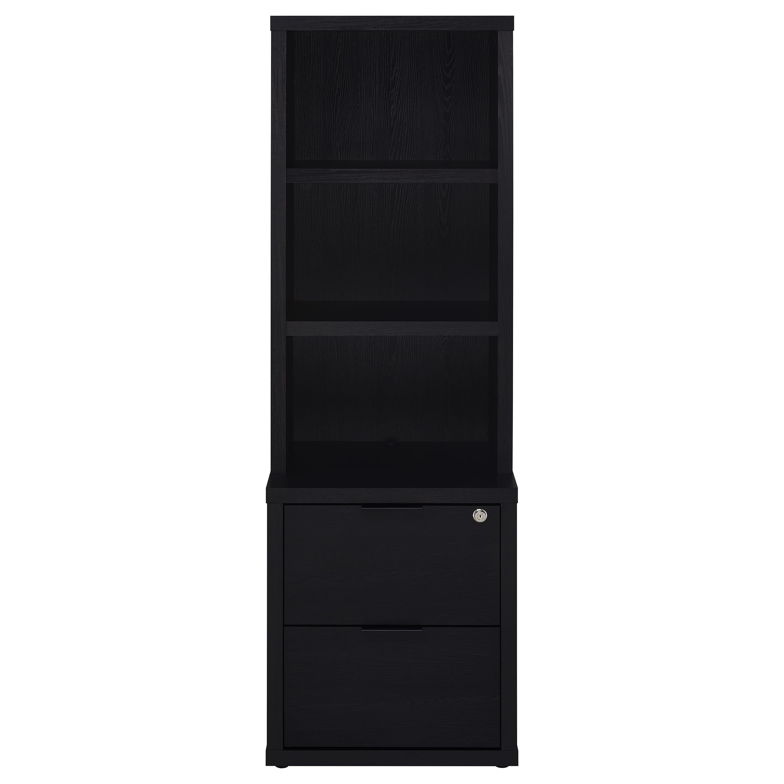 Westpark Wall Unit Bookcase Set with USB