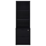 Westpark 3-shelf Bookcase USB and Lockable Drawer