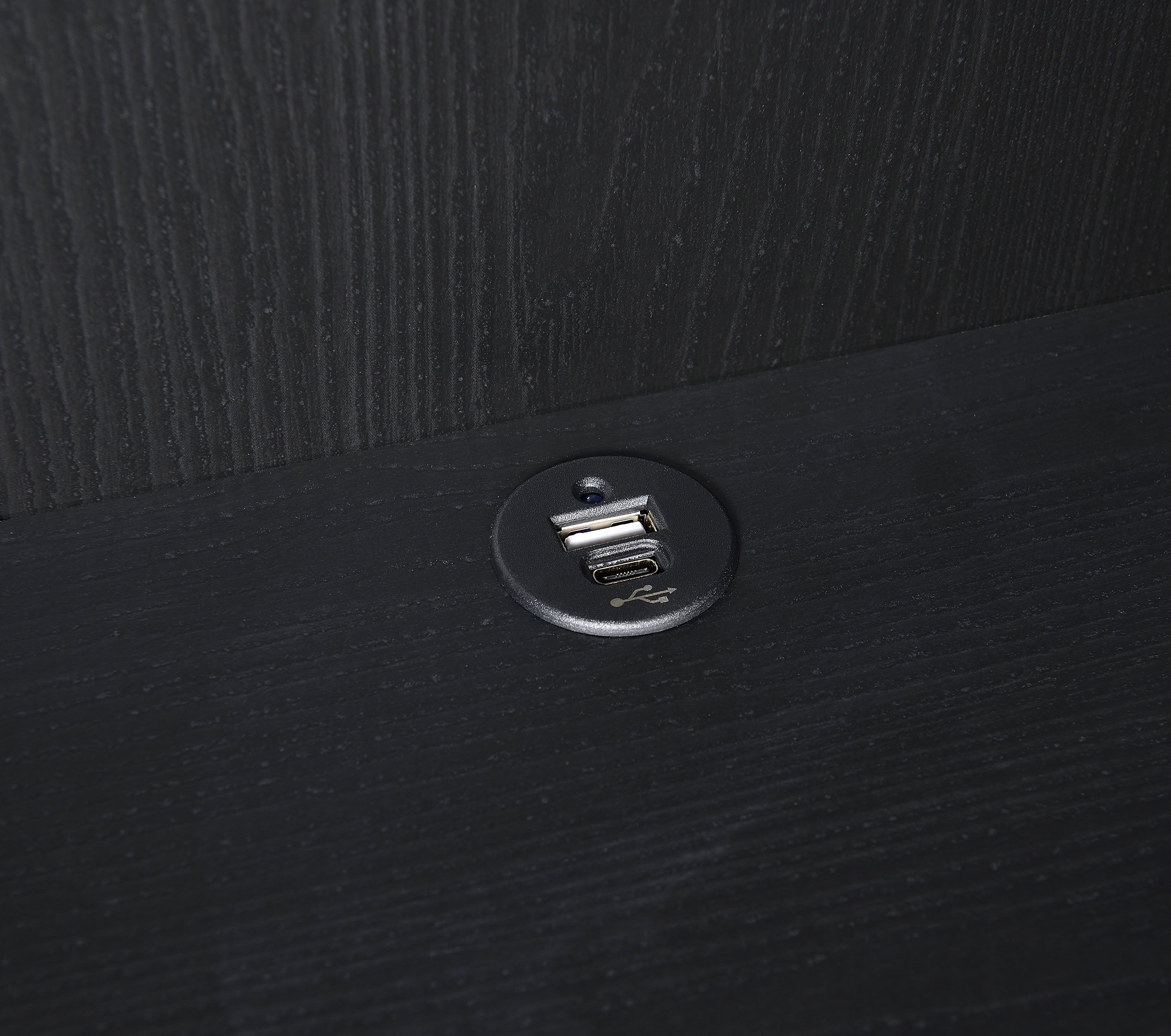 Westpark 3-shelf Bookcase USB and Lockable Drawer