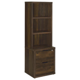 Westpark Wall Unit Bookcase Set with USB