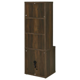Westpark 3-shelf Bookcase USB and Lockable Drawer