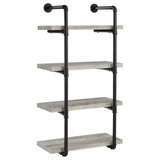Elmcrest 24-inch 4-shelf Wall Bookshelf