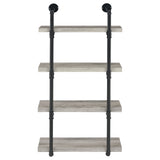 Elmcrest 24-inch 4-shelf Wall Bookshelf