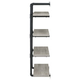 Elmcrest 24-inch 4-shelf Wall Bookshelf