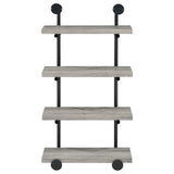 Elmcrest 24-inch 4-shelf Wall Bookshelf