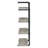 Elmcrest 24-inch 4-shelf Wall Bookshelf