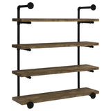 Elmcrest 39-inch 4-shelf Wall Bookshelf