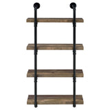 Elmcrest 24-inch 4-shelf Wall Bookshelf