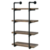 Elmcrest 24-inch 4-shelf Wall Bookshelf