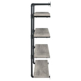 Elmcrest 39-inch 4-shelf Wall Bookshelf
