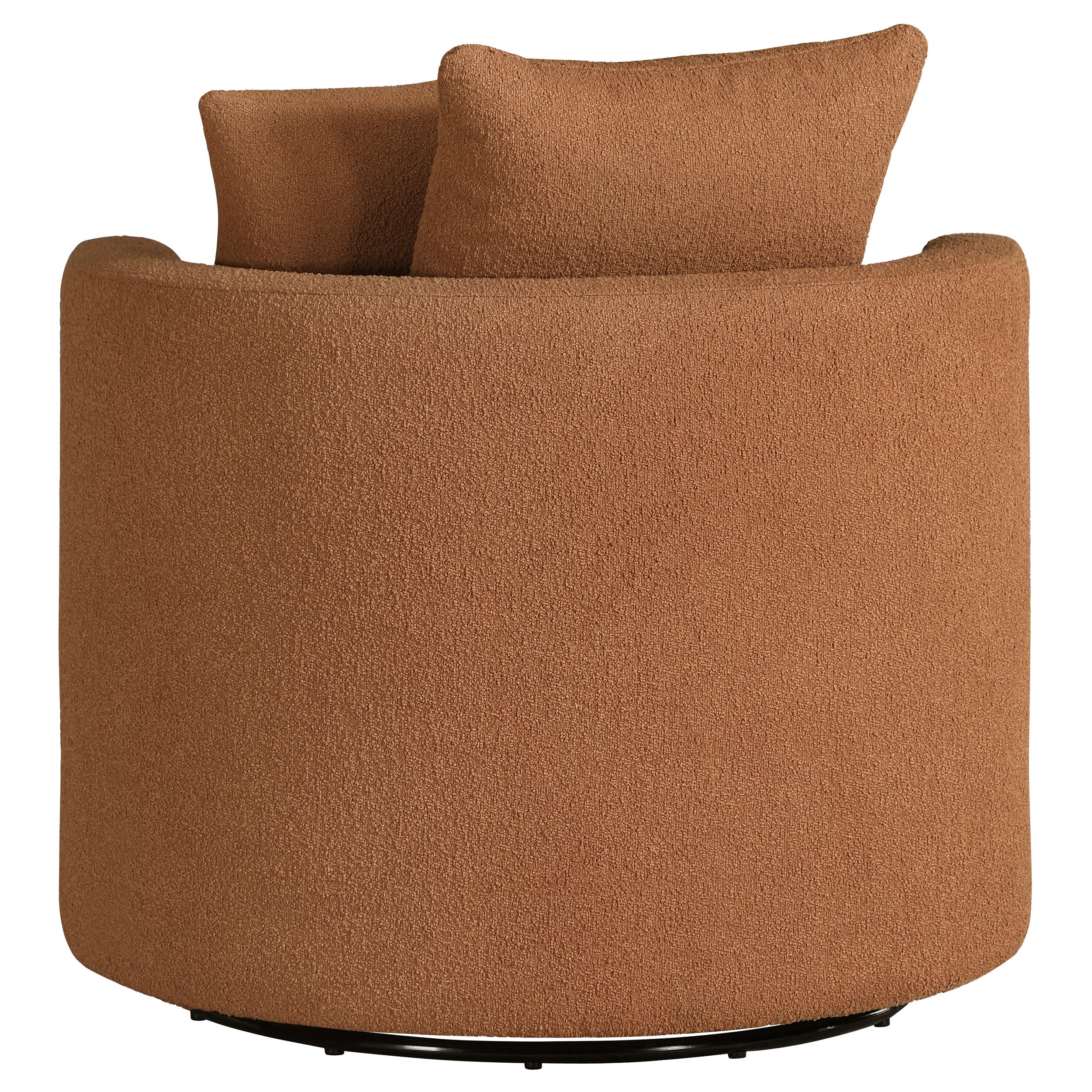 Debbie Upholstered Swivel Accent Chair