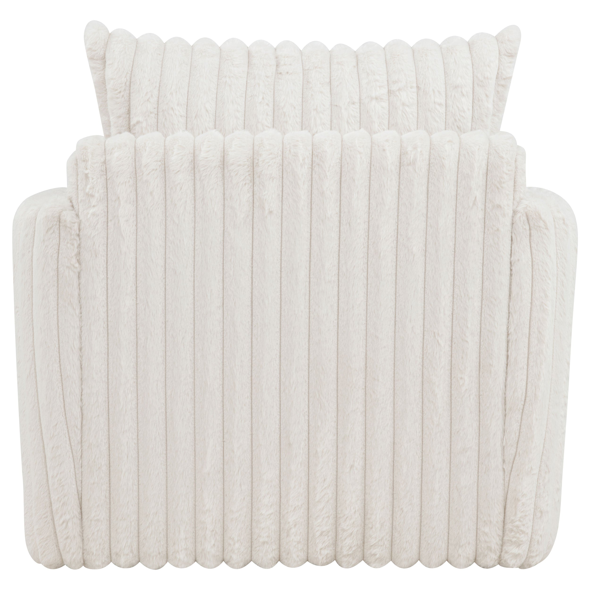 Sarco Corduroy Upholstered Swivel Accent Arm Chair