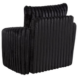 Sarco Corduroy Upholstered Swivel Accent Arm Chair