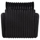 Sarco Corduroy Upholstered Swivel Accent Arm Chair