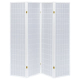 Roberto 4-Panel Room Divider Folding Shoji Screen